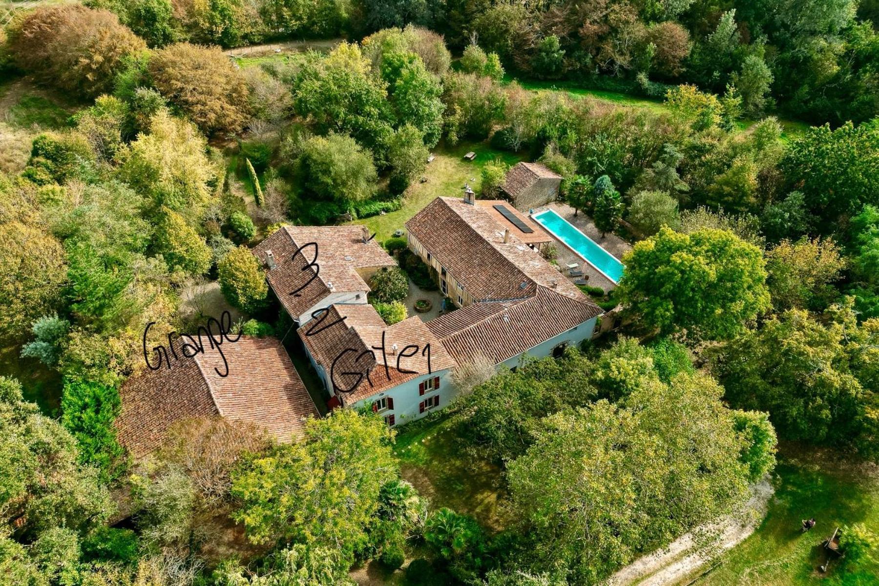 Domaine De La Hargue Manciet Exterior foto
